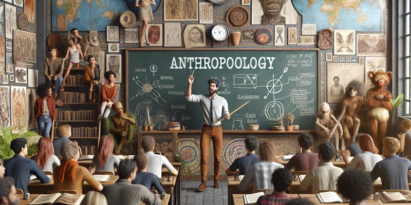 Étudier l'Anthropologie : Cours et Enseignements Étudier l'Anthropologie : Cours et Enseignements